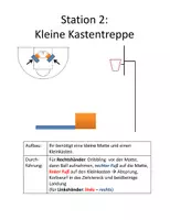 Vorschau - Stationenlernen - Basketball: Stationskarten Korbleger - Seite 1
