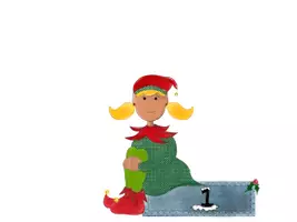 Vorschau - Bildkarten - Weihnachtliche Wichtel-Stationskarten - Seite 1