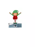Vorschau - Bildkarten - Weihnachtliche Wichtel-Stationskarten - Seite 2