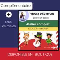 Aperçu - Feuilles d'exercices - Générosité Noël : Texte Narratif 3e cycle - Page 2