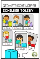 Vorschau - Präsentationen/Tafelbilder - Geometrische Körper - Schild Tolsby (Ikea) - Deckblatt