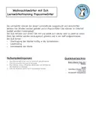 Vorschau - Arbeitsblätter - Lernwörtertraining Sch - Weihnachtswörter - Seite 1