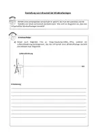 Vorschau - Arbeitsblätter - Arbeitsblatt - Darstellung von Infraschall bei Windkraftanlagen - Deckblatt