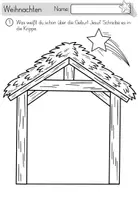 Vorschau - Unterrichtsreihen - Weihnachten - Weihnachtsgeschichte - Geburt Jesu - mit vielen Bastelvorlagen - Seite 3