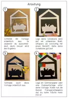 Vorschau - Mal- und Bastelvorlagen - Fensterbilder - Weihnachtsgeschichte - Kunst an Weihnachten - Seite 2