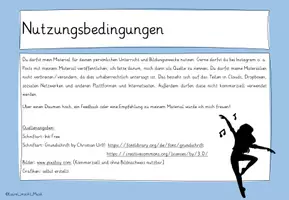 Vorschau - Poster - Aerobic-Grundschritte Tafelmaterial und Gruppenarbeit - Seite 1