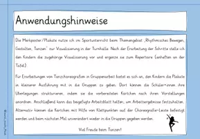 Vorschau - Poster - Aerobic-Grundschritte Tafelmaterial und Gruppenarbeit - Seite 2