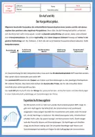 Vorschau - Arbeitsblätter - Infotext, Arbeitsblatt & Extra zum Konjunkturzyklus - Deckblatt