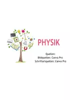 Vorschau - Arbeitsblätter - Physik: Wege, Geschwindigkeiten, Beschleunigung von Objekten (PDF + Word) - Deckblatt