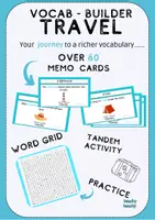 Vorschau - Arbeitsblätter - Vocab - Builder TRAVEL - Memokarten mit Arbeitsblättern - Deckblatt