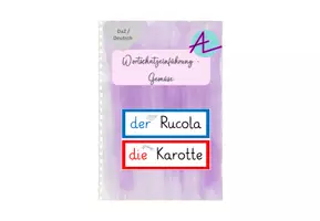 Vorschau - Spiele - DaZ Wortschatzeinführung - Lebensmittel: Gemüse - Seite 1