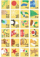 Aperçu - Jeux - Calendrier de l'Avent à imprimer - Page 3