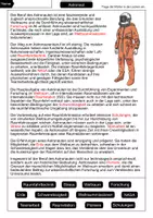 Vorschau - Arbeitsblätter - Astronaut Lückentext - Seite 2