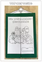 Vorschau - Unterrichtsreihen - Lapbook Bastelvorlage - Weihnachtsgeschichte - Weihnachten - Geburt Jesu - Seite 2