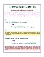 Vorschau - Arbeitsblätter - +50 exercises! B2 Relative Clauses Rewrite Umschreiben Prüfung Test - Seite 3