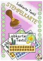Vorschau - Anderer Materialtyp - Lobkarte Textil STEMPELKARTE Belohnungssystem - Deckblatt