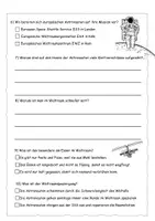 Vorschau - Arbeitsblätter - Quiz zum Astronauten-Check (Checker Reportage) - mit Lösung - Seite 1