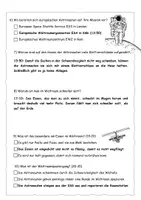 Vorschau - Arbeitsblätter - Quiz zum Astronauten-Check (Checker Reportage) - mit Lösung - Seite 3