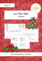 Vorschau - Arbeitsblätter - Lies-Mal-Heft: Advent (Adventskalender Freebie) - Deckblatt