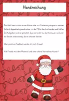 Vorschau - Arbeitsblätter - Lies-Mal-Heft: Advent (Adventskalender Freebie) - Seite 1