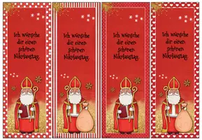 Vorschau - Anderer Materialtyp - Grüße / Geschenk zum Nikolaus / Nikolaustag: Lesezeichen - Seite 2