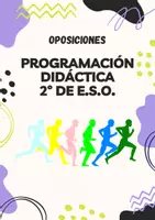 Vista previa - Unidades / Secuencias / Situaciones de Aprendizaje - OPOSICIONES / PROGRAMACIÓN EDUCACIÓN FÍSICA 2º ESO - Portada