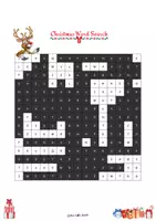 Vorschau - Arbeitsblätter - Christmas - Word Search - Seite 3