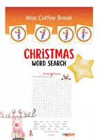 Vorschau - Arbeitsblätter - Christmas - Word Search - Deckblatt