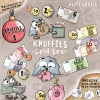 Vorschau - selbst erstellte Cliparts/Grafiken - Knuffies „Geld“ Cliparts Set - Seite 2