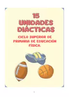 Vista previa - Unidades / Secuencias / Situaciones de Aprendizaje - 15 UNIDADES DIDÁCTICAS - EDUCACIÓN FÍSICA/PRIMARIA - página 1