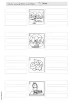 Vorschau - Arbeitsblätter - Bildergeschichte "Blätterkunst" (Klasse 1-4) - Seite 1
