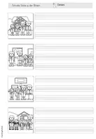 Vorschau - Arbeitsblätter - Bildergeschichte "Im Skipark" (Klasse 1-4) - Seite 3