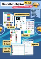 Vista previa - Unidades / Secuencias / Situaciones de Aprendizaje - Describir objetos - Español - Portada