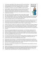Vorschau - Arbeitsblätter - Five Candidates for the Job - One Fit: A Recruiter Tells Her Story - Seite 1