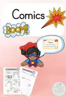 Vorschau - Unterrichtsreihen - Comics schreiben - Kreatives Schreiben - Deckblatt