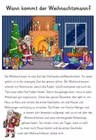 Vorschau - Arbeitsblätter - Lesespur: Wann kommt der Weihnachtsmann- Weihnachten (DaZ & DaF) - Seite 2
