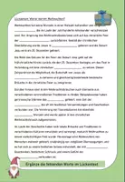 Vorschau - Arbeitsblätter - Woher kommt Weihnachten - Lückentext - Seite 2