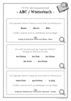 Vorschau - Merkblätter - Fit für die Klassenarbeit - ABC / Wörterbuch - Seite 3