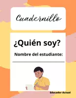 Vista previa - Hojas de trabajo - Cuadernillo ¿Quién soy? - Portada