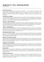 Vorschau - Arbeitsblätter - Vergil (70-19 v. Chr.) - Römischer Dichter (Infotext und Übungen) - Deckblatt
