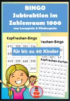 Vorschau - Stationenlernen - Addition und Subtraktion im Zahlenraum 1000 - 2 Bingos - Deckblatt