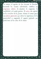 Vista previa - Hojas de trabajo - Lectura sobre la Esencia de la generosidad en Navidad. - página 3
