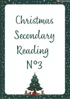 Aperçu - Feuilles d'exercices - La générosité pendant la période de Noël: Lecture. - Page de couverture