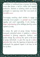 Aperçu - Feuilles d'exercices - La générosité pendant la période de Noël: Lecture. - Page 2