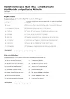 Vorschau - Arbeitsblätter - Harriet Tubman (ca. 1822-1913) - Amerikanische Abolitionistin und politische Aktivistin (Infotext und Übungen) - Seite 2