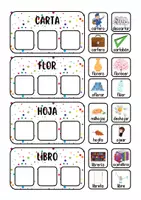 Vista previa - Juegos / Gamificación - Familia de palabras Juego de asociar y completar la familia - página 3