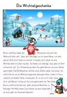 Vorschau - Arbeitsblätter - Lesespur: Die Wichtelgeschenke (4 fach differenziert / DaZ / DaF geeignet) - Seite 2