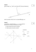 Vorschau - Klassenarbeiten - Mathearbeit mit Lösung - Geometrie Geraden und Strecken - Seite 3
