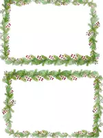 Vorschau - Bildkarten - weihnachtlicher Rahmen - Seite 2