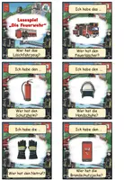 Vorschau - Spiele - Lesespiel "Die Feuerwehr" Achtung, Notfall! - DaZ / DaF / Deutsch - Seite 1
